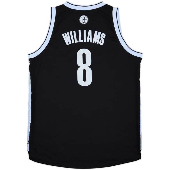 2012-14 Brooklyn Nets Williams #8 adidas Swingman Away Jersey (XL)
