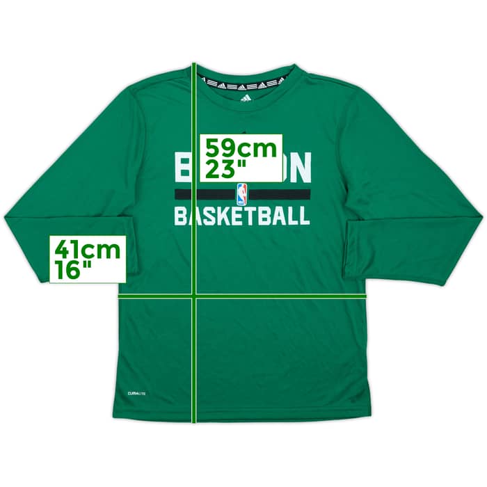 2015-16 Boston Celtics adidas L/S Training Tee (M.Boys)