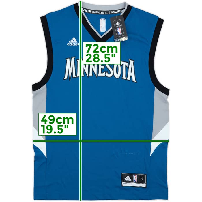 2014-17 Minnesota Timberwolves adidas Away Jersey (S)