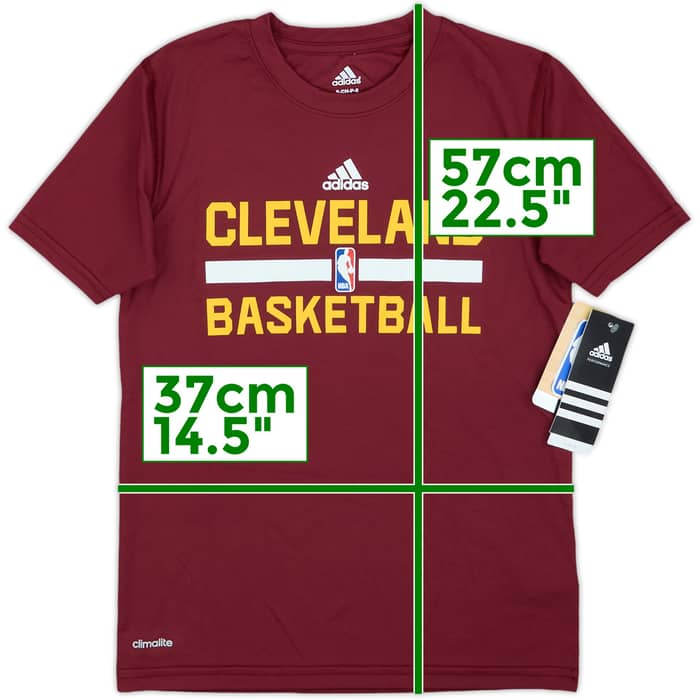 2016-17 Cleveland Cavaliers adidas Training Tee (S.Boys)