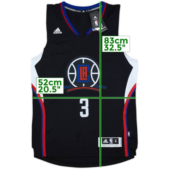 2015-17 LA Clippers Paul #3 adidas Swingman Alternate Jersey (M)