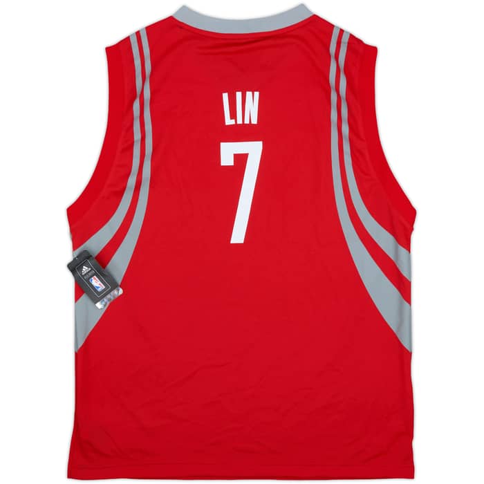 2012-14 Houston Rockets Lin #17 adidas Away Jersey (XL.Boys)