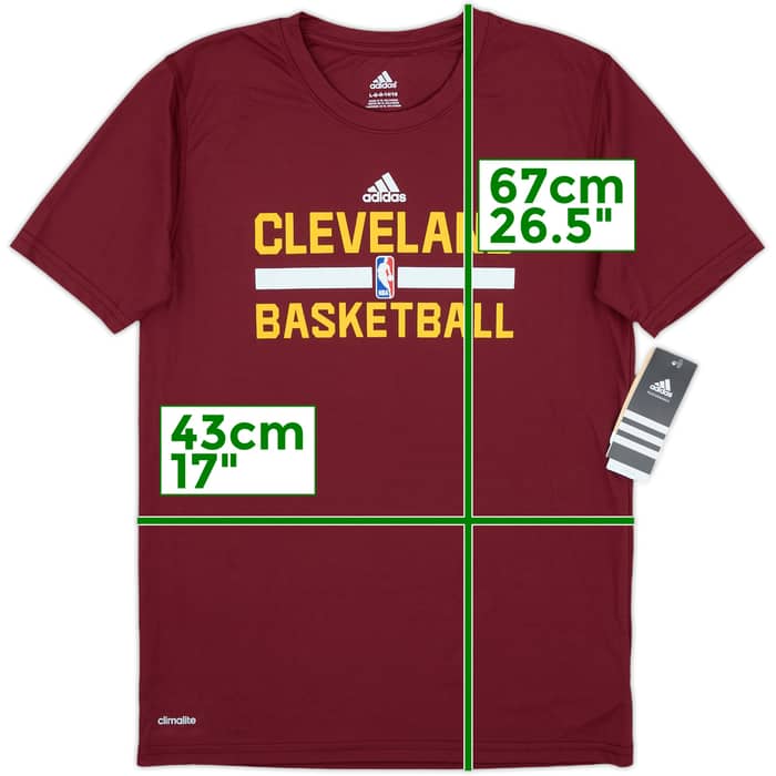 2016-17 Cleveland Cavaliers adidas Training Tee (L.Boys)