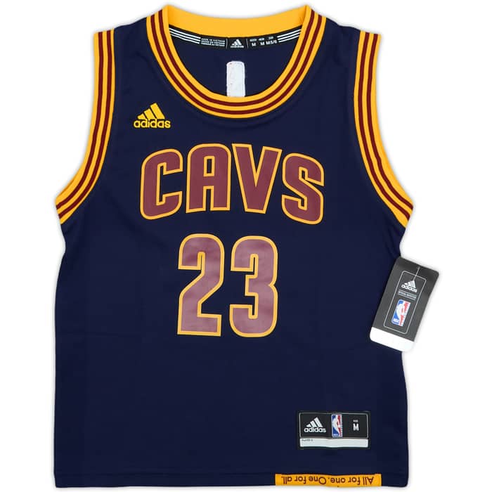 2014-17 Cleveland Cavaliers James #23 adidas Alternate Jersey (M.Boys)