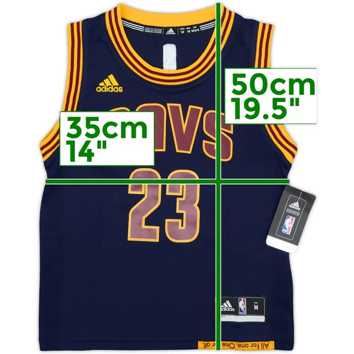 2014-17 Cleveland Cavaliers James #23 adidas Alternate Jersey (M.Boys)