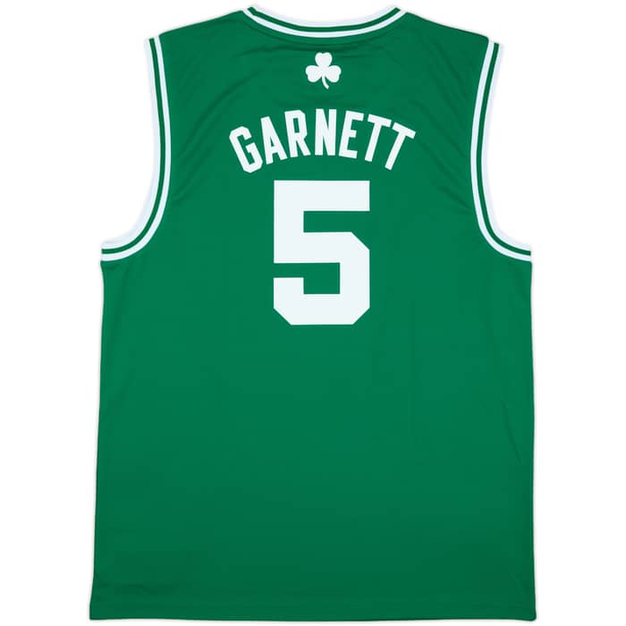 2010-13 Boston Celtics Garnett #5 adidas Away Jersey (L)