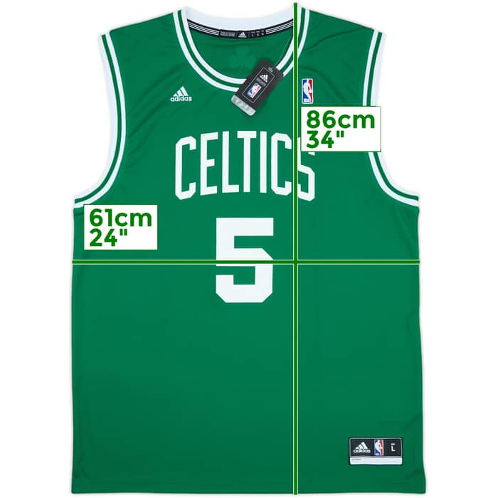 2010-13 Boston Celtics Garnett #5 adidas Away Jersey (L)