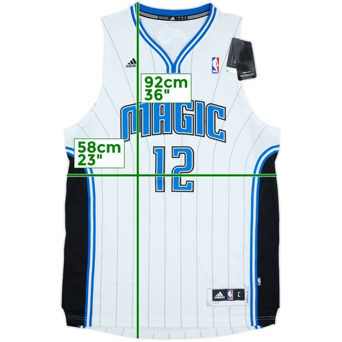 2010-12 Orlando Magic Howard #12 adidas Swingman Home Jersey (L)