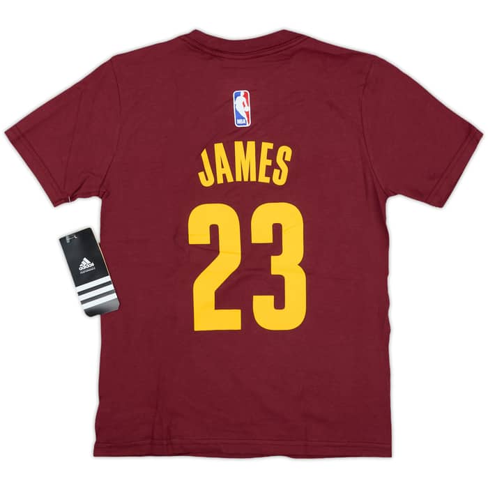 2015-16 Cleveland Cavaliers James #23 adidas Tee (S.Boys)