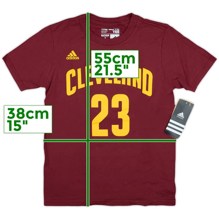 2015-16 Cleveland Cavaliers James #23 adidas Tee (S.Boys)