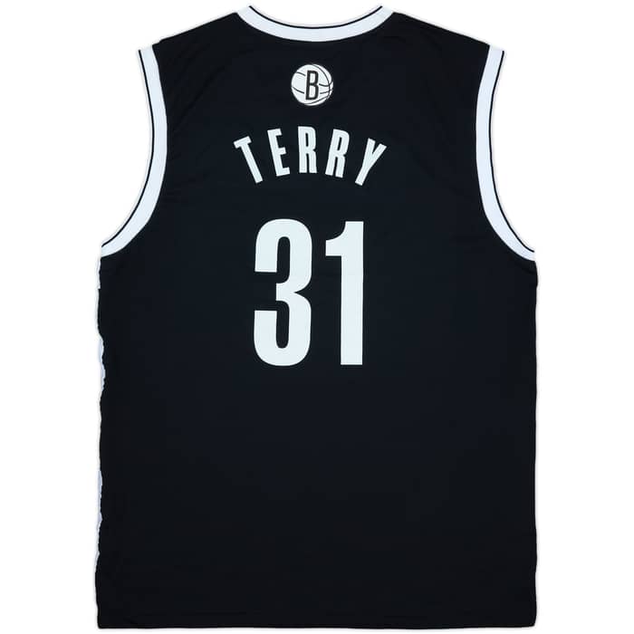 2013-14 Brooklyn Nets Terry #31 adidas Away Jersey (L)