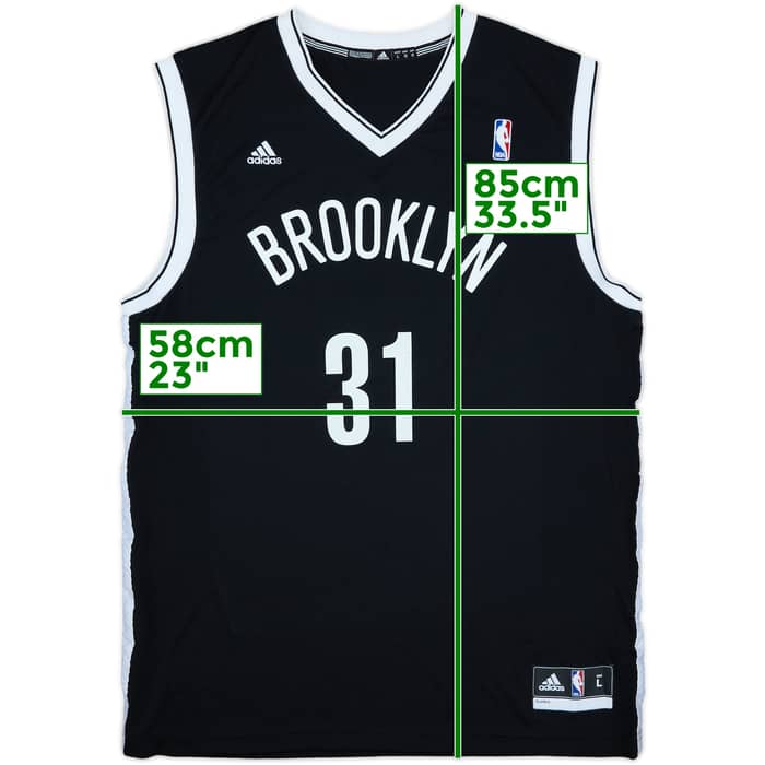 2013-14 Brooklyn Nets Terry #31 adidas Away Jersey (L)