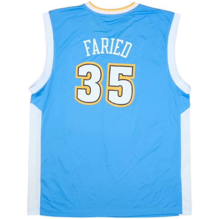 2011-14 Denver Nuggets Faried #35 adidas Away Jersey (XL)