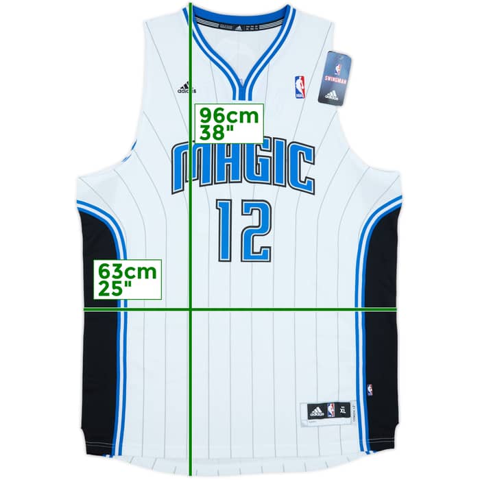 2010-12 Orlando Magic Howard #12 adidas Swingman Home Jersey (XL)