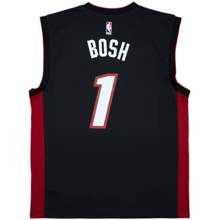 2014-17 Miami Heat Bosh #1 adidas Away Jersey (M)