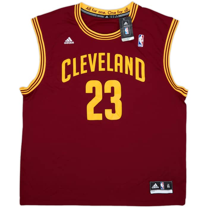 2014 Cleveland Cavaliers James #23 adidas Away Jersey (XL)