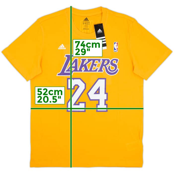 2014-15 LA Lakers Bryant #24 adidas Tee (L)