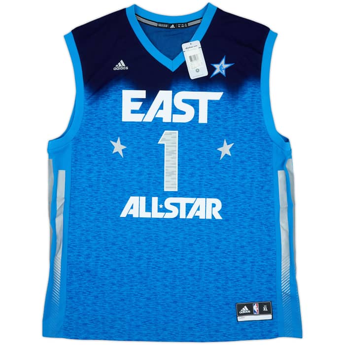 2012 NBA All-Star Team East Rose #1 adidas Jersey (XL)