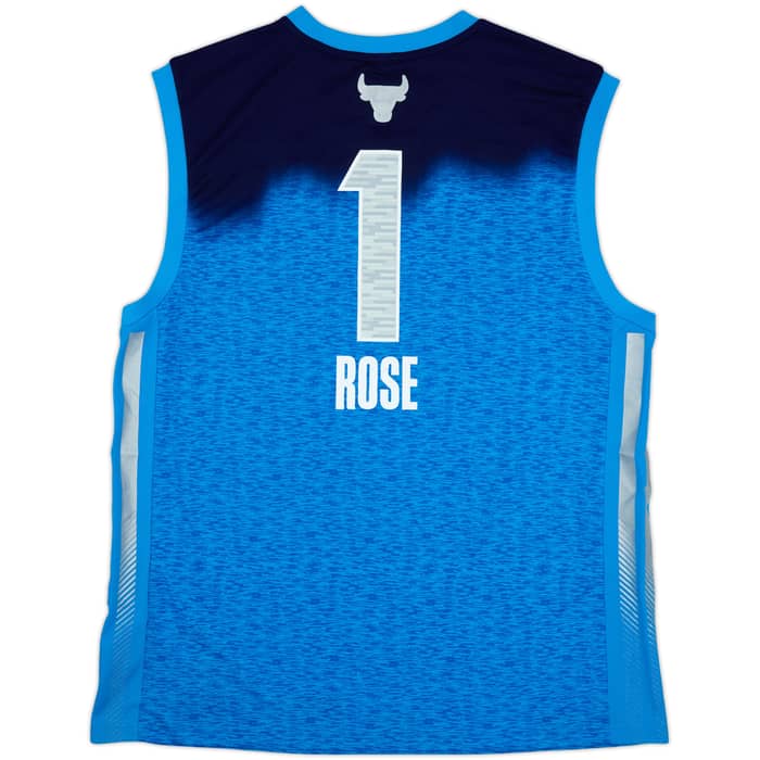 2012 NBA All-Star Team East Rose #1 adidas Jersey (XL)
