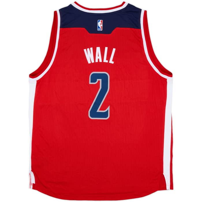 2014-17 Washington Wizards Wall #2 adidas Swingman Away Jersey (L)