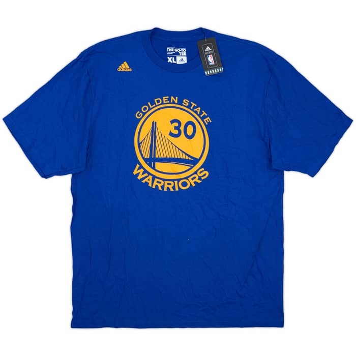 2015-16 Golden State Warriors Curry #30 adidas Tee (XL)