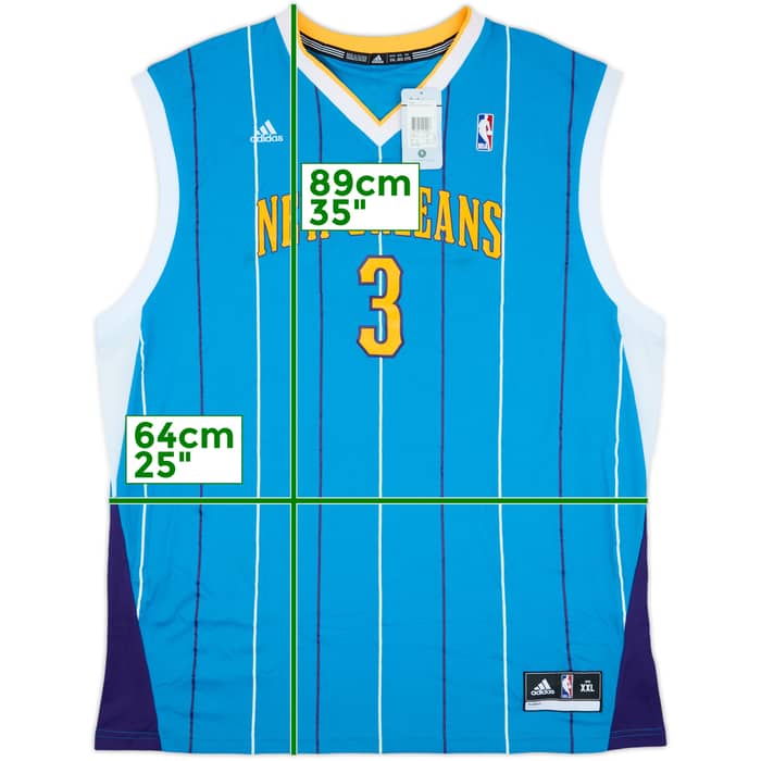 2010-11 New Orleans Pelicans Paul #3 adidas Away Jersey (XXL)