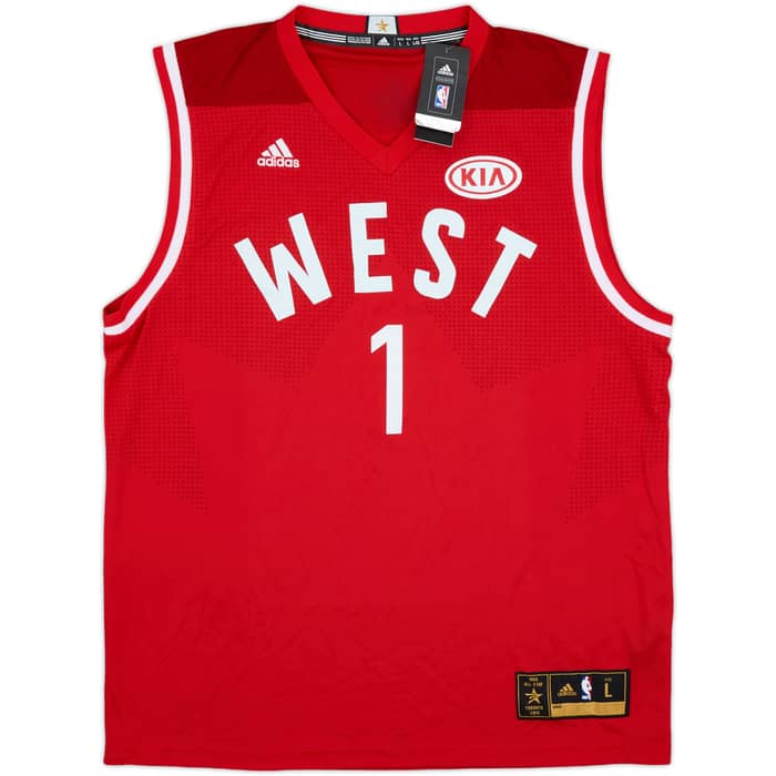 2016 NBA All-Star Team West Davis #1 adidas Jersey (L)