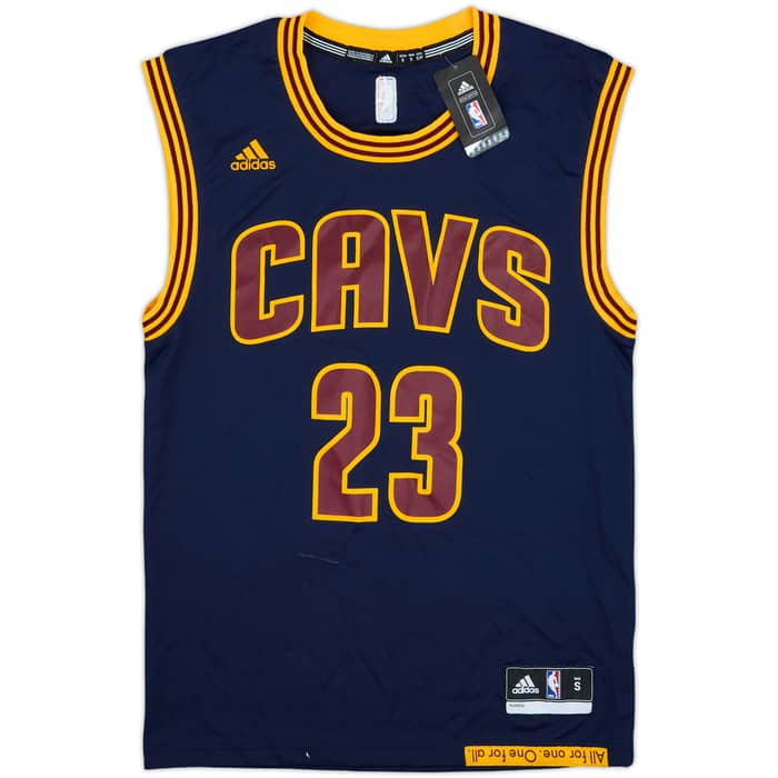 2014-17 Cleveland Cavaliers James #23 adidas Alternate Jersey (S)