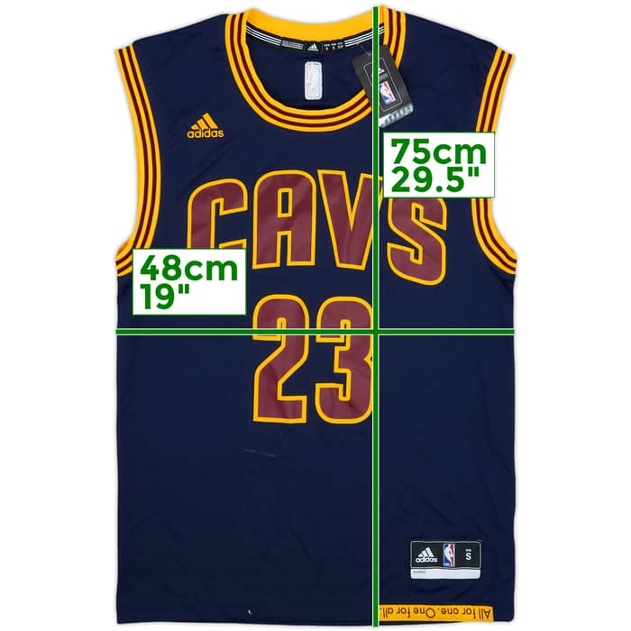 2014-17 Cleveland Cavaliers James #23 adidas Alternate Jersey (S)