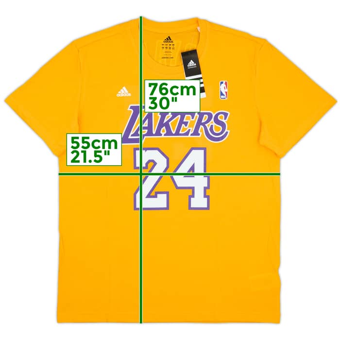 2014-15 LA Lakers Bryant #24 adidas Tee (XL)