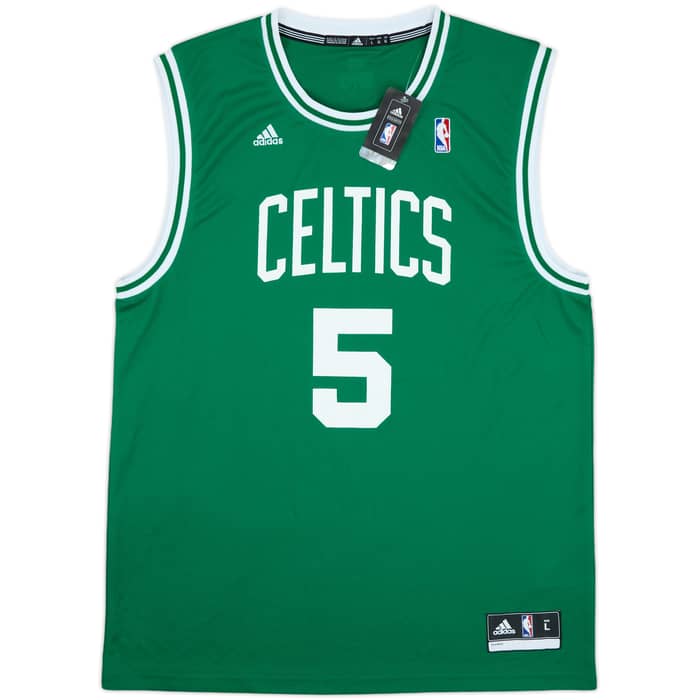 2010-13 Boston Celtics Garnett #5 adidas Away Jersey (L)