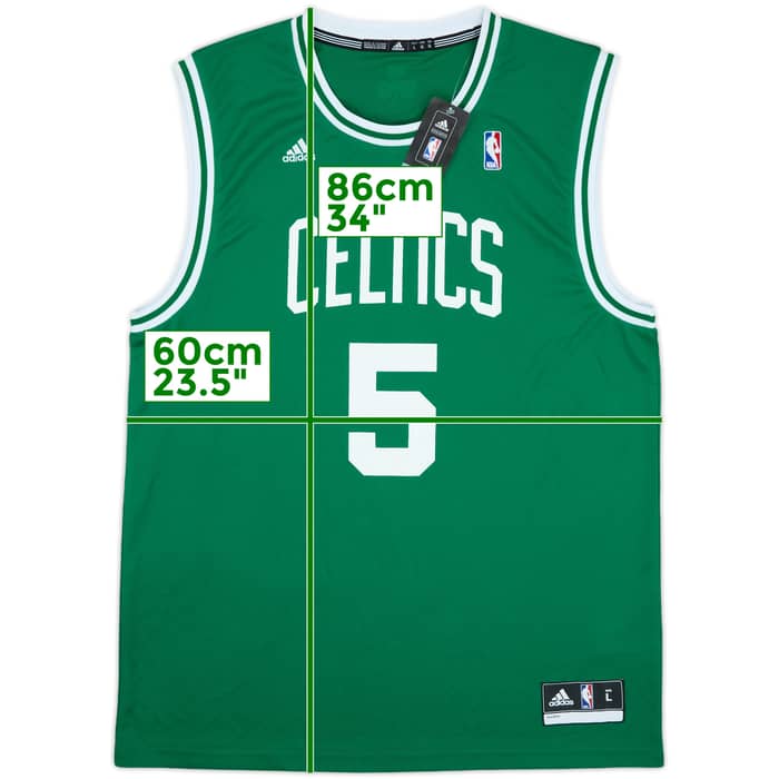 2010-13 Boston Celtics Garnett #5 adidas Away Jersey (L)