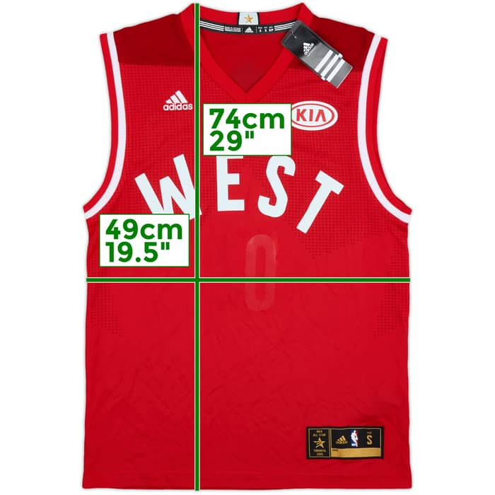 2016 NBA All-Star Team West adidas Jersey (S)