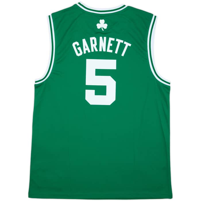 2010-13 Boston Celtics Garnett #5 adidas Away Jersey (L)