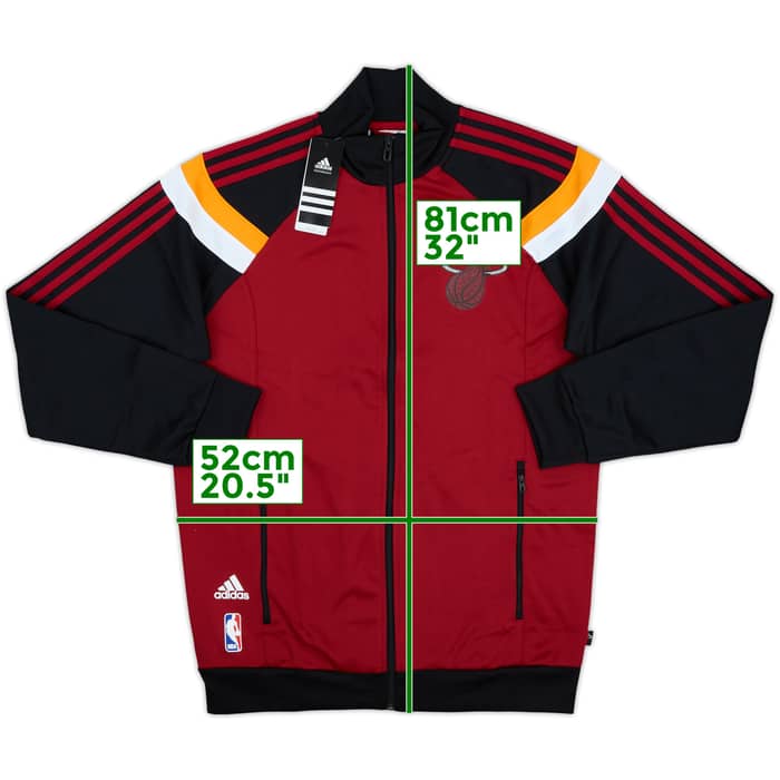 2013-14 Miami Heat adidas Track Jacket (M)