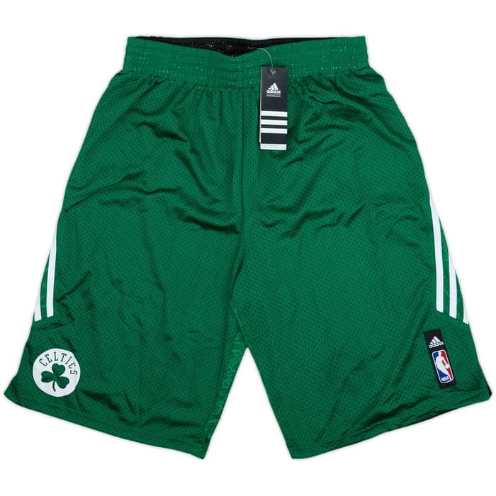 2013-14 Boston Celtics adidas Reversible Training Shorts (L)
