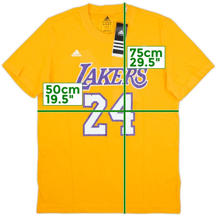 2013-14 LA Lakers Bryant #24 adidas Tee (L)