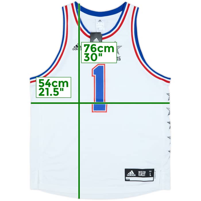 2015 NBA All-Star Team East Rose #1 adidas Jersey (L)