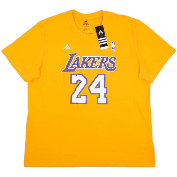 2014-15 LA Lakers Bryant #24 adidas Tee (XL)