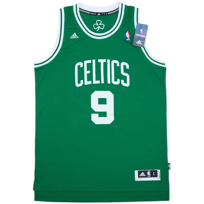 2010-14 Boston Celtics Rondo #9 adidas Swingman Away Jersey (L)