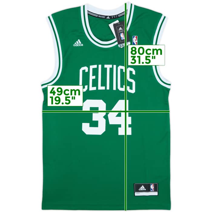 2010-13 Boston Celtics Pierce #34 adidas Away Jersey (S)