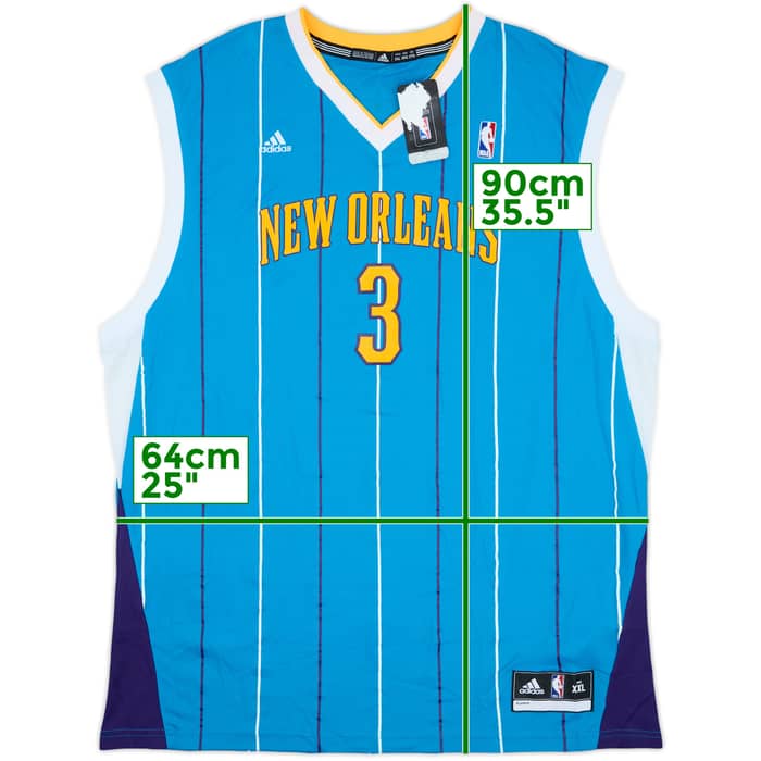 2010-11 New Orleans Pelicans Paul #3 adidas Away Jersey (XXL)