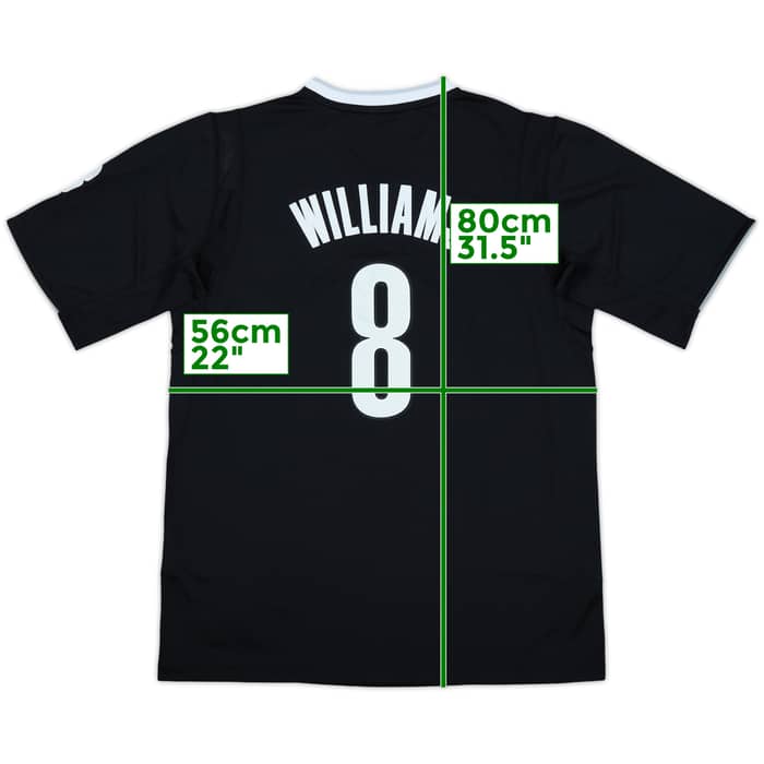 2013 Brooklyn Nets Williams #8 adidas Swingman Christmas Day Jersey (L)