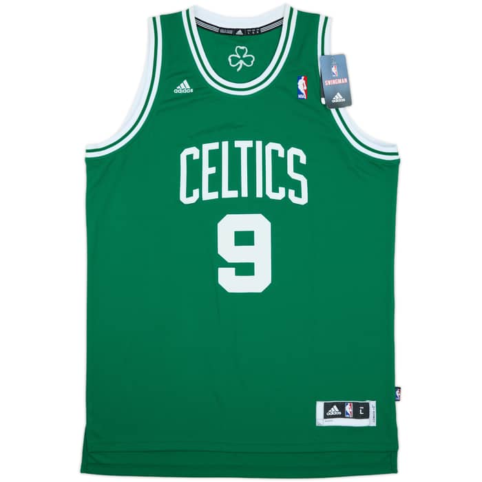 2010-14 Boston Celtics Rondo #9 adidas Swingman Away Jersey (L)