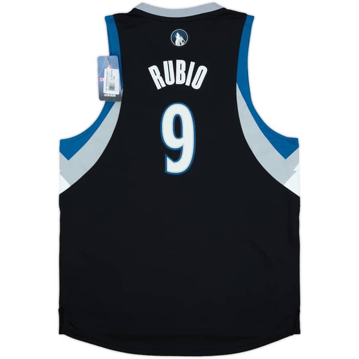 2011-13 Minnesota Timberwolves Rubio #9 adidas Swingman Alternate Jersey (XS)