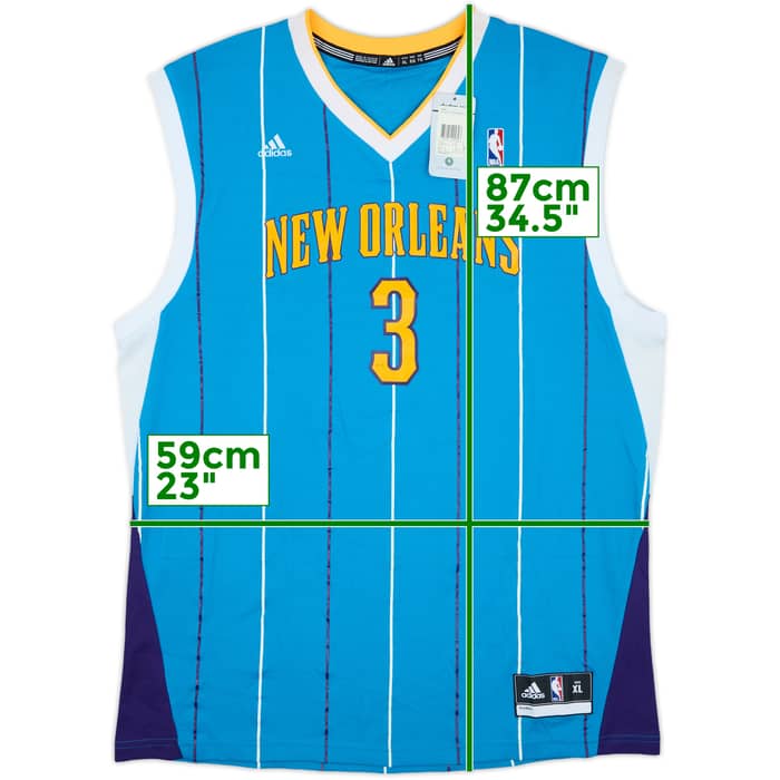 2010-11 New Orleans Pelicans Paul #3 adidas Away Jersey (XL)