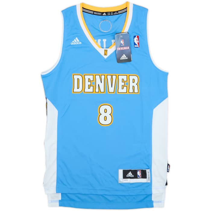 2011-14 Denver Nuggets Gallinari #8 adidas Swingman Away Jersey (XXS)