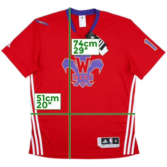 2014 NBA All-Star Team West Howard #12 adidas Jersey (M)