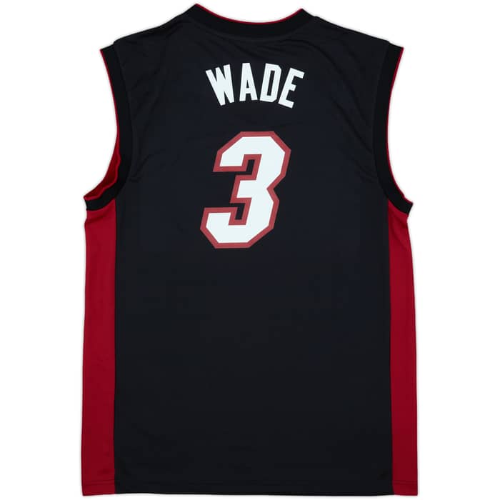 2012-14 Miami Heat Wade #3 adidas Away Jersey (M)