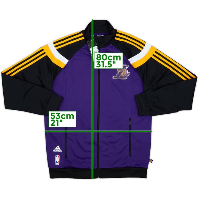 2013-14 LA Lakers adidas Track Jacket (M)